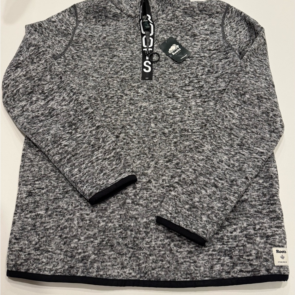 Roots Gray 1/4 Zip